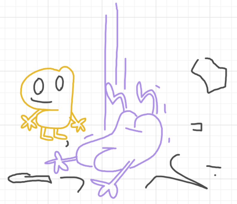 A panel from I've Been Everywhere, Man, episode nine of the Board Boards object show by Furretwalk/WalkingFurret.